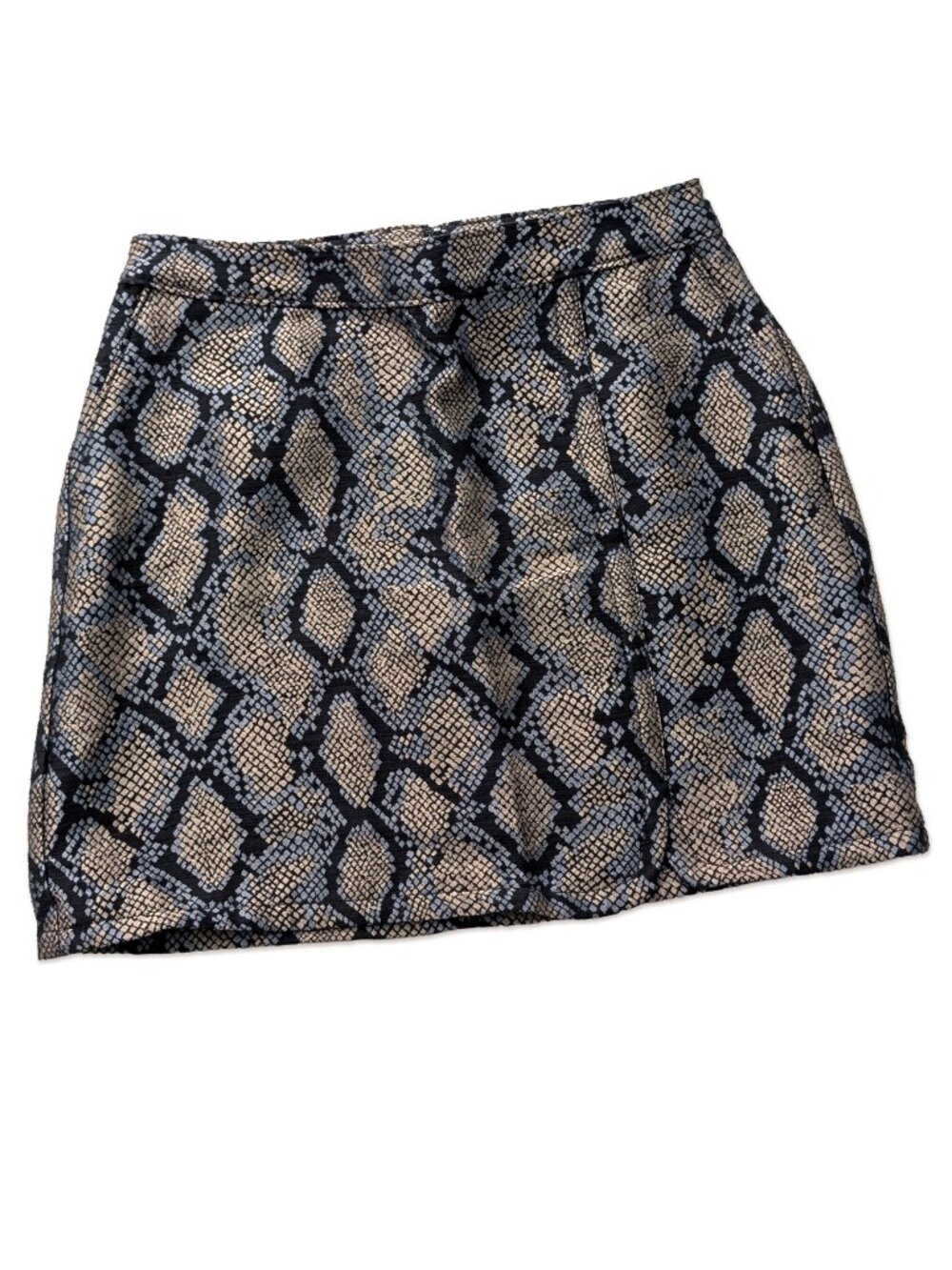 NWT Express Snake Skin Mini Skirt, Size 6